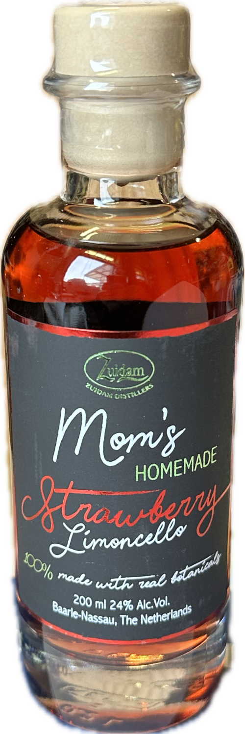 Zuidam Mom's Homemade Strawberry Limoncello 0,7 ltr