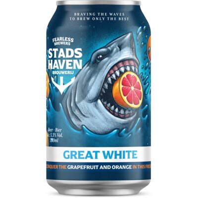 Stadshaven - Great White blik 33cl